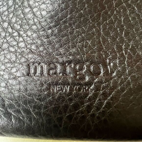 Margot Black Pebbled Leather Crossbody Bag - Picture 2 of 16